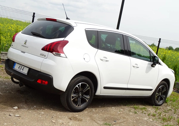 Peugeot 3008 cena 35800 przebieg: 240000, rok produkcji 2015 z Ełk małe 742